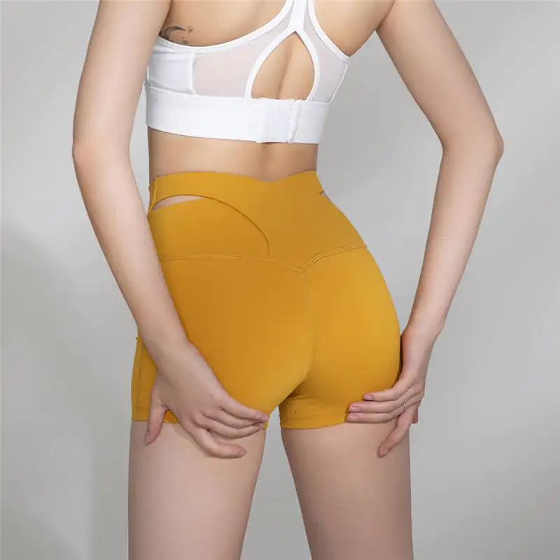 High Waist Breathable Sports Shorts for Women